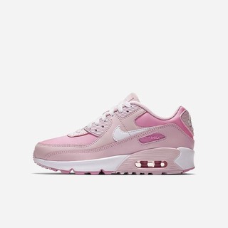 Pantofi Casual Nike Air Max 90 Fete Roz Albi | WCIX-93610